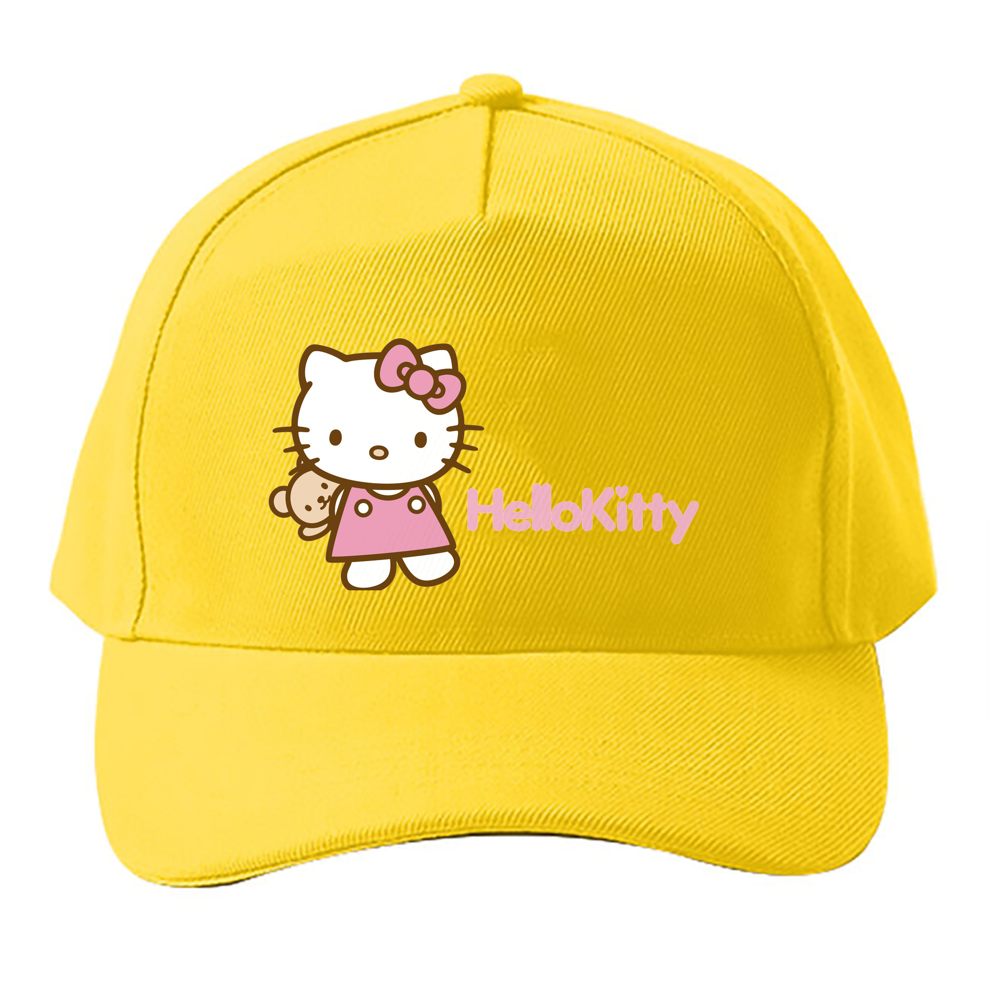 （画像用） Hello Kitty ハローキティ ベースボールキャップ 綿100％ 男女兼用 帽子 スポーツ